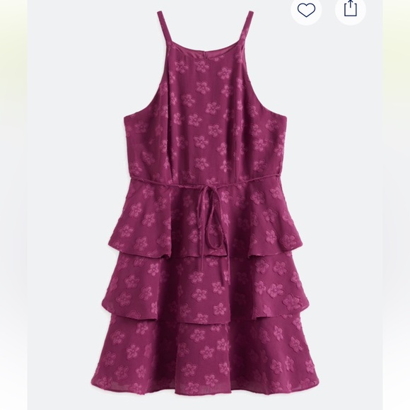 NWT! The General Good Rosalie Halter Neck Tiered Dress XL Petite - Picture 1 of 1